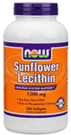 NOW Foods Sunflower Lecithin 1,200 mg 200 Softgels