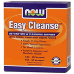 NOW Foods Easy Cleanse A.M. 60 Vcaps, P.M. 60 Vcaps