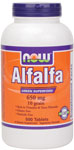 NOW Foods Alfalfa 10 Grain 650 mg  500 Tablets