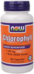 NOW Foods Chlorophyll  100 mg 90 Capsules