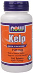 NOW Foods Kelp 150 mcg 200 Tablets