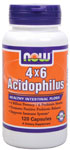 NOW Foods 4 X 6 Acidophilus 120 Capsules