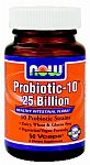 NOW Foods Probiotic-10 25 Billion 50 Vcaps