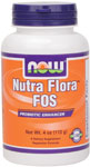 NOW Foods Nutra Flora FOS (Fructooligosaccharides)  4 Ounces (113g)