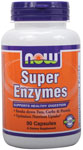 NOW Foods Super Enzymes Caps  90 Capsules