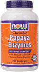 NOW Foods Papaya Enzyme 360 Chewable Tablets