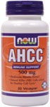 NOW Foods AHCC 500 mg 60 Vcaps