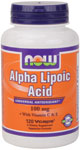 NOW Foods Alpha Lipoic Acid 100 mg 120 Vcaps