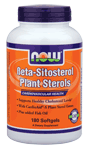 NOW Foods Beta-Sitosterol Plant Sterols 180 Softgels