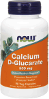 NOW Foods Calcium D-Glucarate 90 Veg Capsules