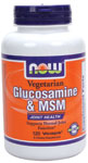 NOW Foods Vegetarian Glucosamine & MSM 120 Vcaps