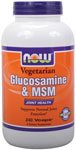 NOW Foods Vegetarian Glucosamine & MSM 240 Vcaps