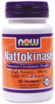 NOW Foods Nattokinase 100 mg 60 VCaps