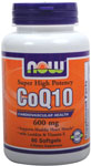 NOW Foods CoQ10 600 mg 60 Softgels