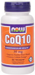 NOW Foods CoQ10 30 mg 60 Capsules