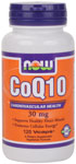 NOW Foods CoQ10 30 mg 120 Capsules