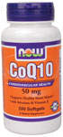 NOW Foods CoQ10 50mg  200 Softgels