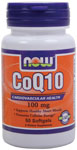 NOW Foods CoQ10 100 mg  50 Softgels