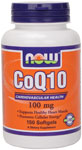NOW Foods CoQ10 100 mg 150 Softgels
