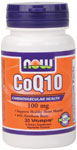 NOW Foods CoQ10 100mg with Hawthorn Berry 30 Vcaps