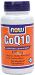 NOW Foods CoQ10 100 mg with Hawthorn Berry 90 Vcaps