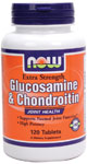 NOW Foods Glucosamine & Chondroitin Extra Strength 120 Tablets