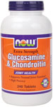 NOW Foods Glucosamine & Chondroitin Extra Strength 240 Tablets