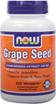 NOW Foods Grape Seed 100 mg  200 Capsules