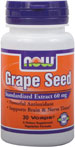 NOW Foods Grape Seed Antioxidant 60 mg  30 VCaps