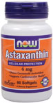 NOW Foods Astaxanthin 4 mg  60 Softgels