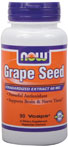 NOW Foods Grape Seed Antioxidant 60 mg  90 Capsules