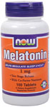 NOW Foods Melatonin 1 mg 100 Tablets