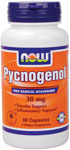 NOW Foods Pycnogenol 30 mg 60 Capsules