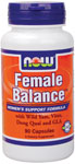 NOW Foods Female Balance 90 Capsules