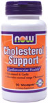 NOW Foods Cholesterol Support  90 Vcaps