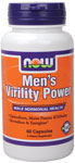 NOW Foods Mens Virility Power 60 Capsules