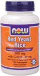 NOW Foods Red Yeast Rice with CoQ10 120 Vcaps