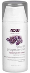 NOW Foods Natural Progesterone Liposomal Skin Cream with Lavender 3 Ounces