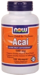 NOW Foods Acai  500 mg 100 Vcaps