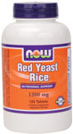 NOW Foods Red Yeast Rice 1,200 mg 120 Tablets