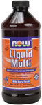 NOW Foods Liquid Multi Wild Berry Flavor 16 fl oz (473 ml)