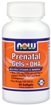 NOW Foods Prenatal Gels + DHA 180 Softgels