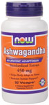 NOW Foods Ashwagandha 4.5% Extract 450 mg 90 Vcaps