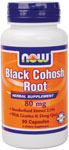 NOW Foods Black Cohosh 80 mg 90 Capsules