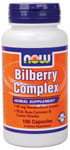 NOW Foods Bilberry Complex 50 Capsules