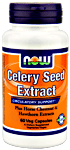 NOW Foods Celery Seed Extract 60 Vegetarian Capsules