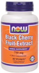 NOW Foods Black Cherry Fruit Extract 750 mg 90 Vcaps