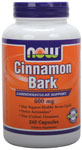 NOW Foods Cinnamon Bark 600 mg 240 Capsules