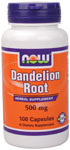 NOW Foods Dandelion Root 500 mg 100 Capsules