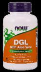 NOW Foods DGL with Aloe 400 mg 100 Vcaps